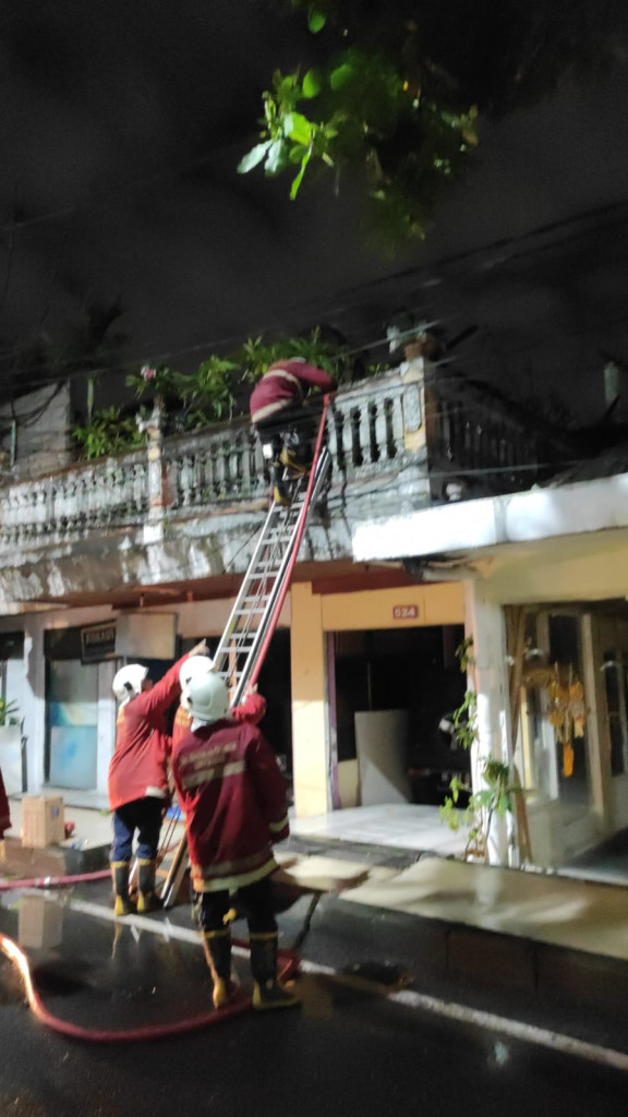 Kebakaran Rumah di Jln. Werkudara No. 524, Banjar Legian Kaja, Kelurahan legian, Kec. Kuta Tanggal 06 Mei 2023